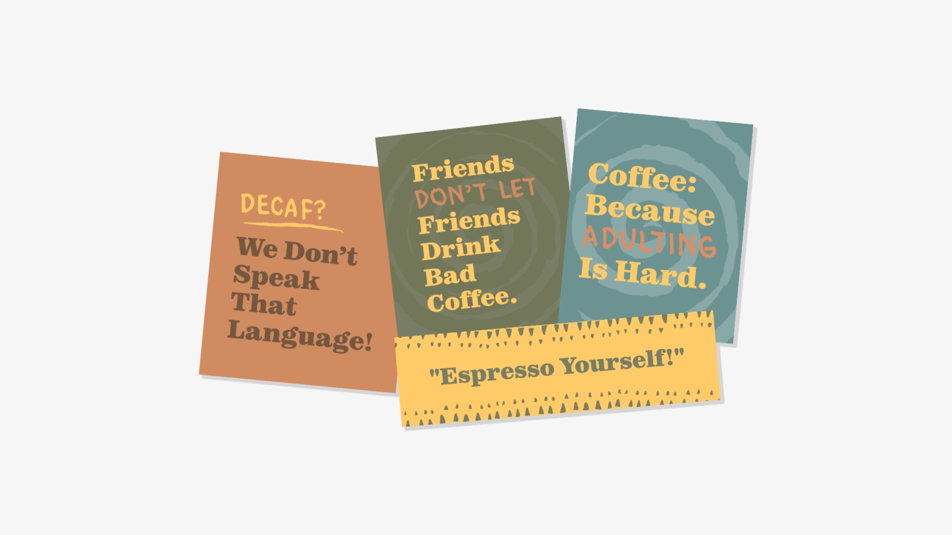 Acacia Cheeky Cards